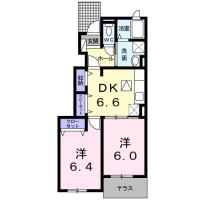 セフィオ大原 105間取り図