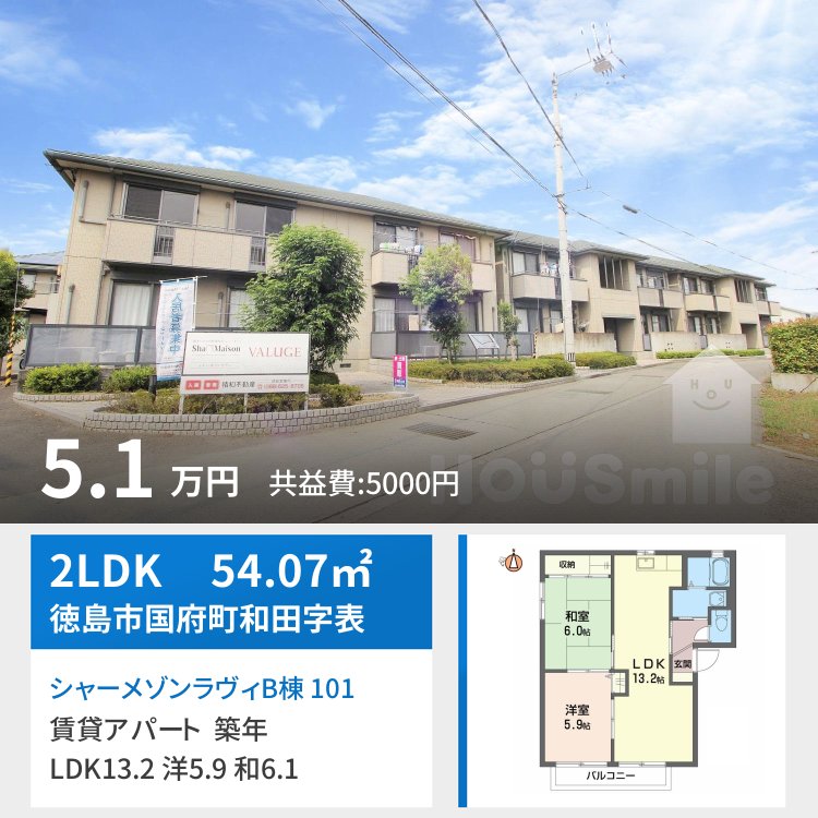 シャーメゾンラヴィB棟 101