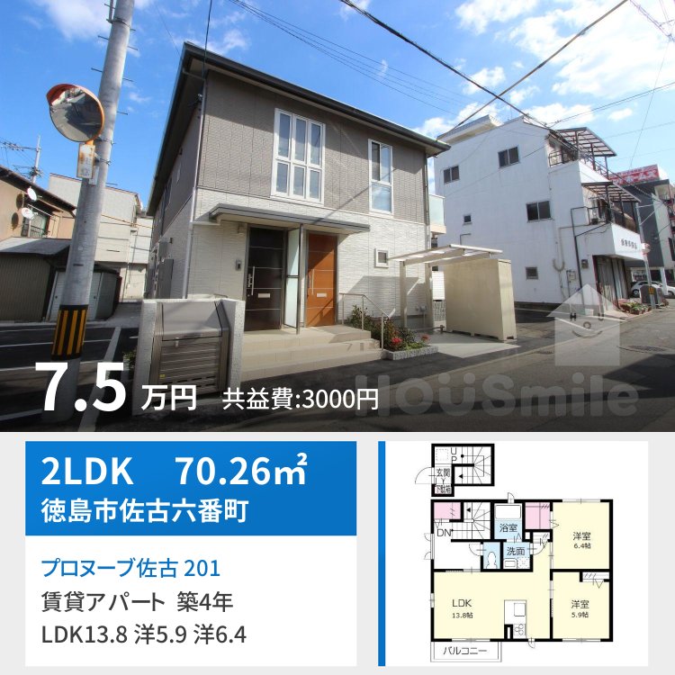 プロヌーブ佐古 201