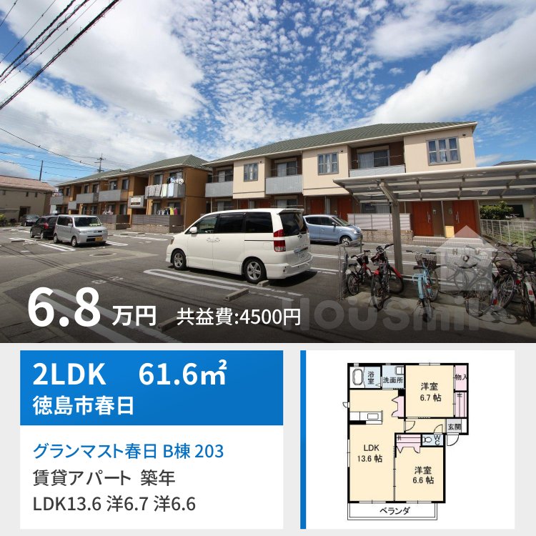 グランマスト春日 B棟 203