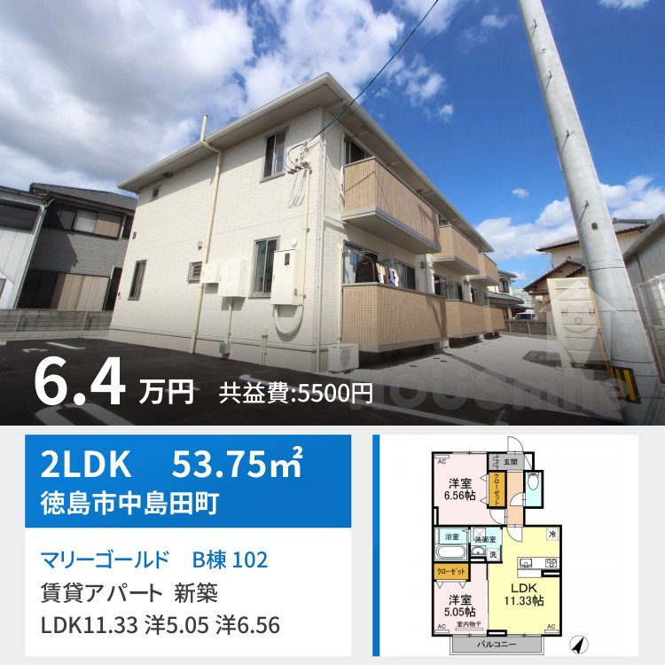 マリーゴールド B棟 102