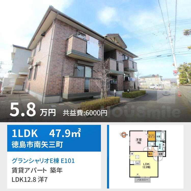 グランシャリオE棟 E101