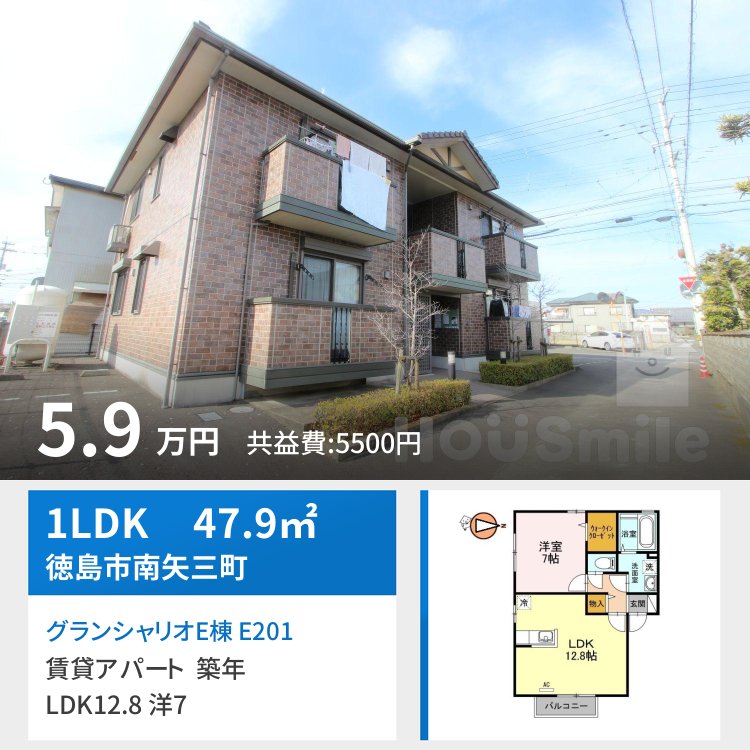 グランシャリオE棟 E201