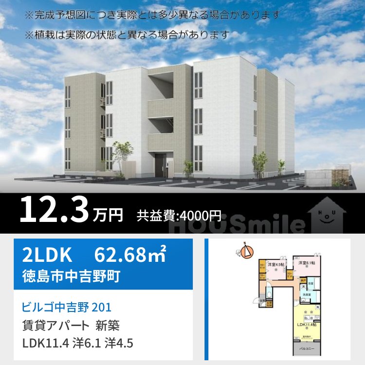 ビルゴ中吉野 201