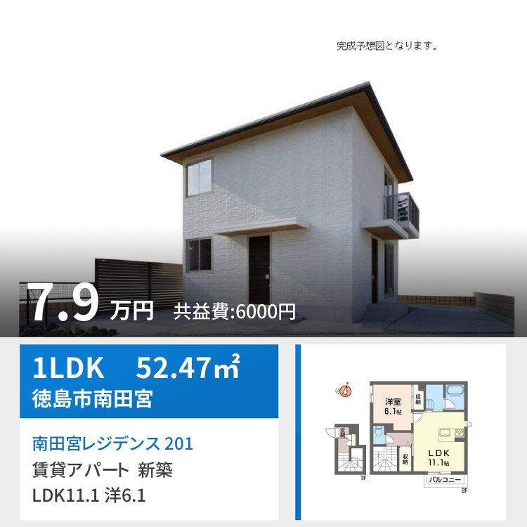 南田宮レジデンス 201
