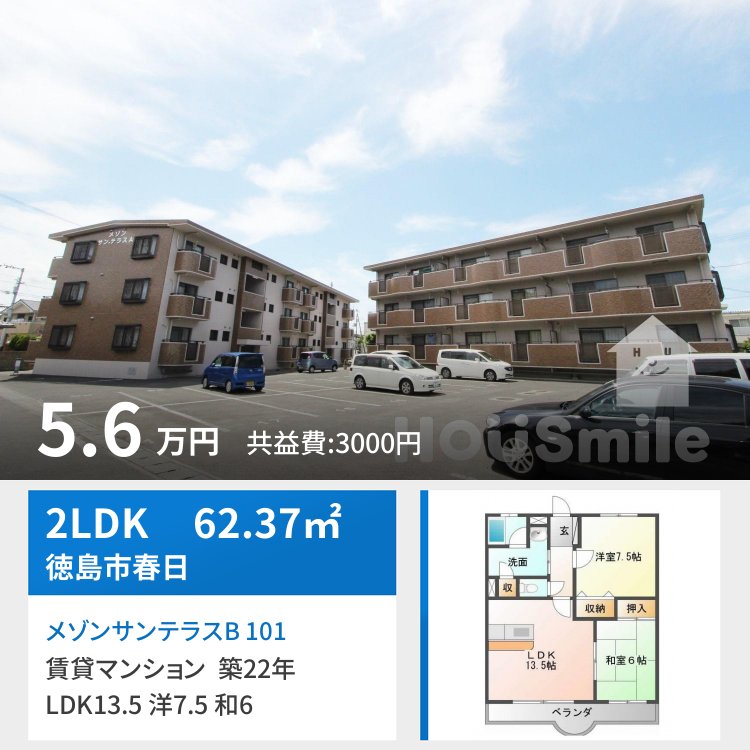 メゾンサンテラスB 101