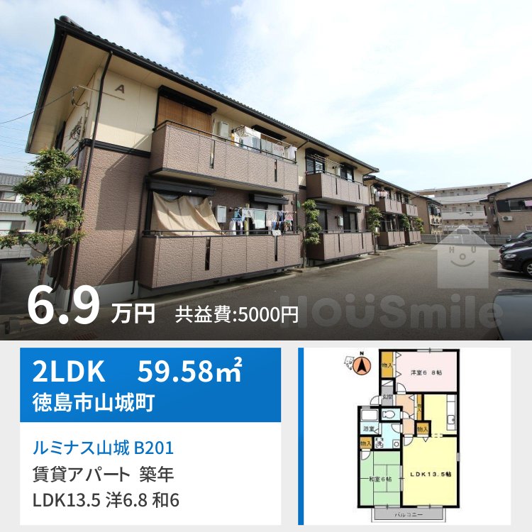 ルミナス山城 B201