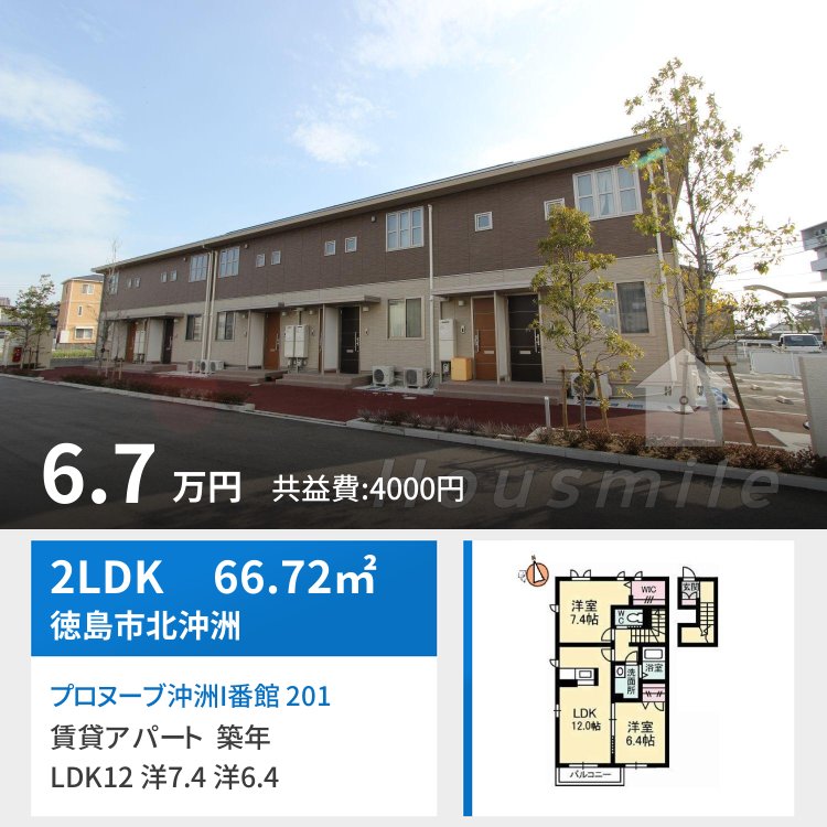 プロヌーブ沖洲I番館 201