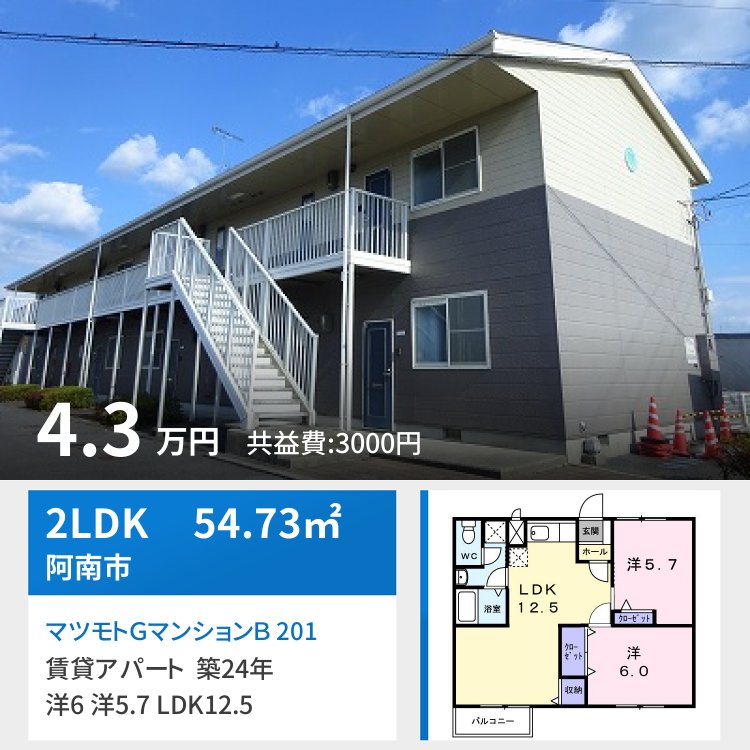 マツモトGマンションB 201