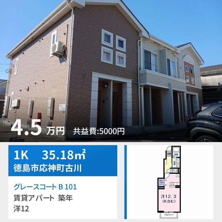 グレースコート B 101