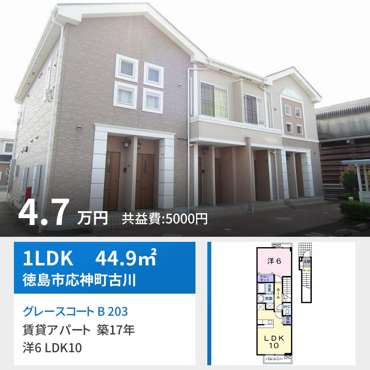 グレースコート B 203