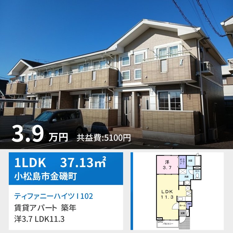 ティファニーハイツ I 102