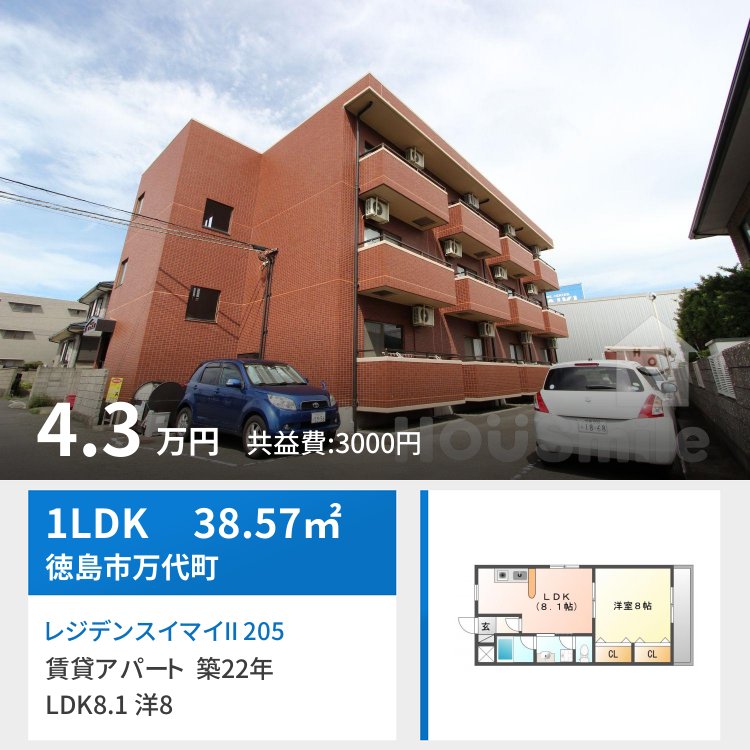 レジデンスイマイII 205