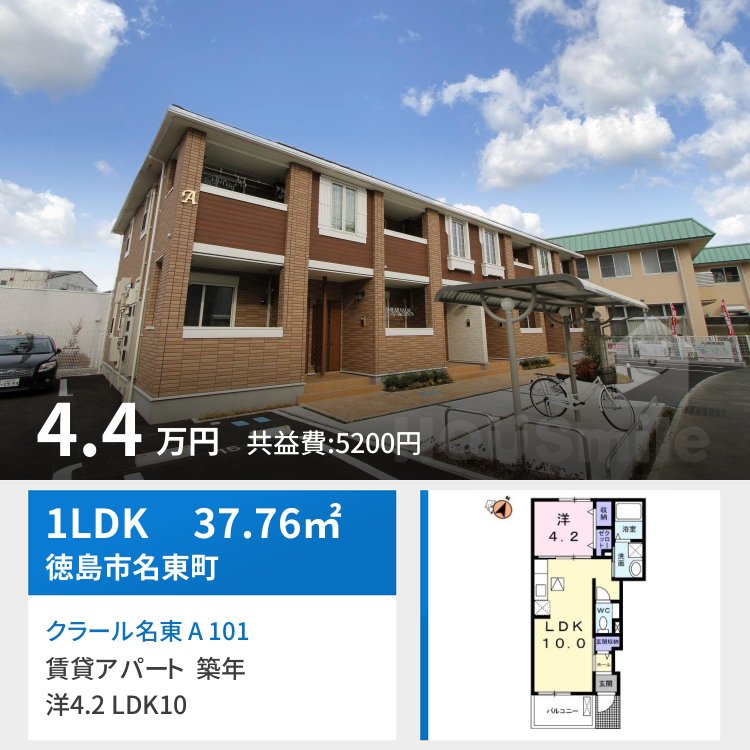 クラール名東 A 101