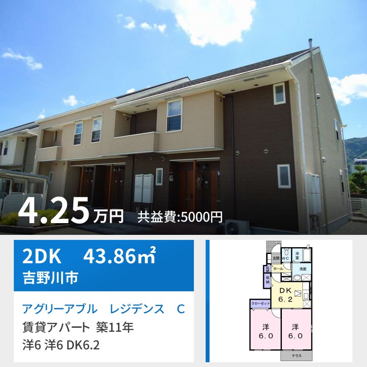 アグリーアブル レジデンス C 101