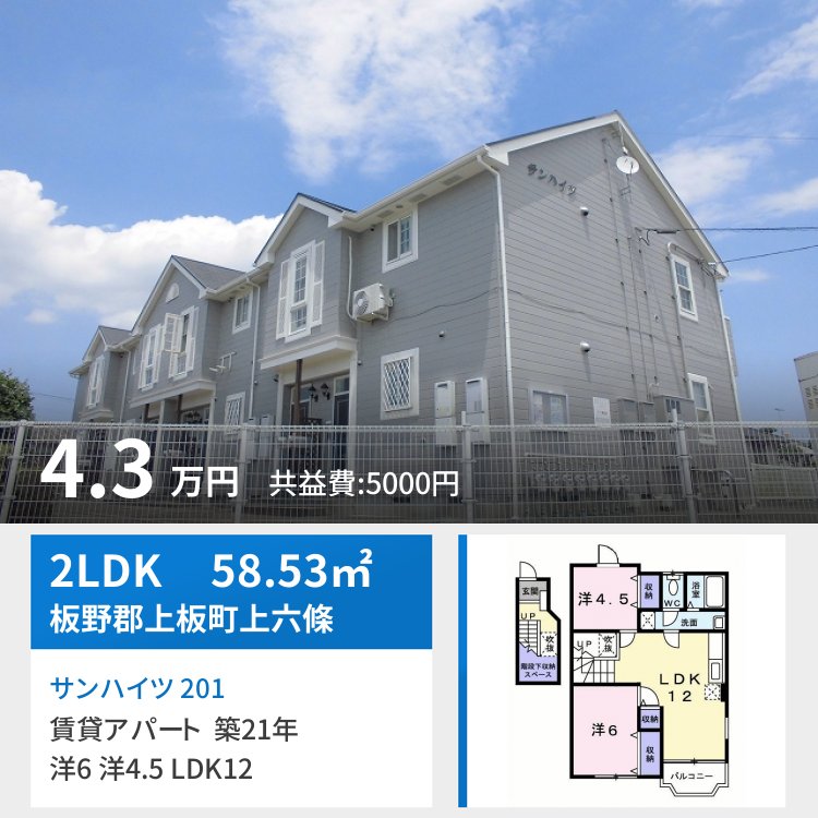 サンハイツ 201