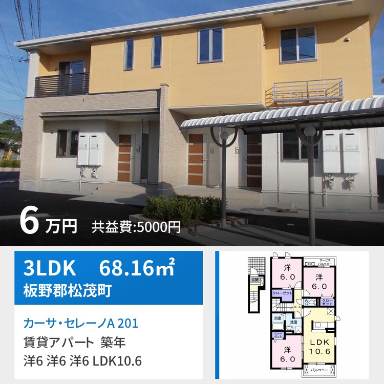 カーサ・セレーノA 201