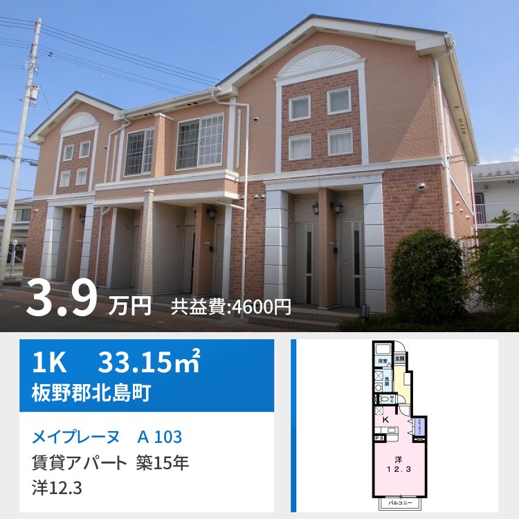 メイプレーヌ A 103