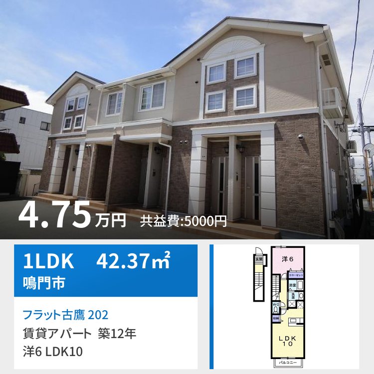 フラット古鷹 202