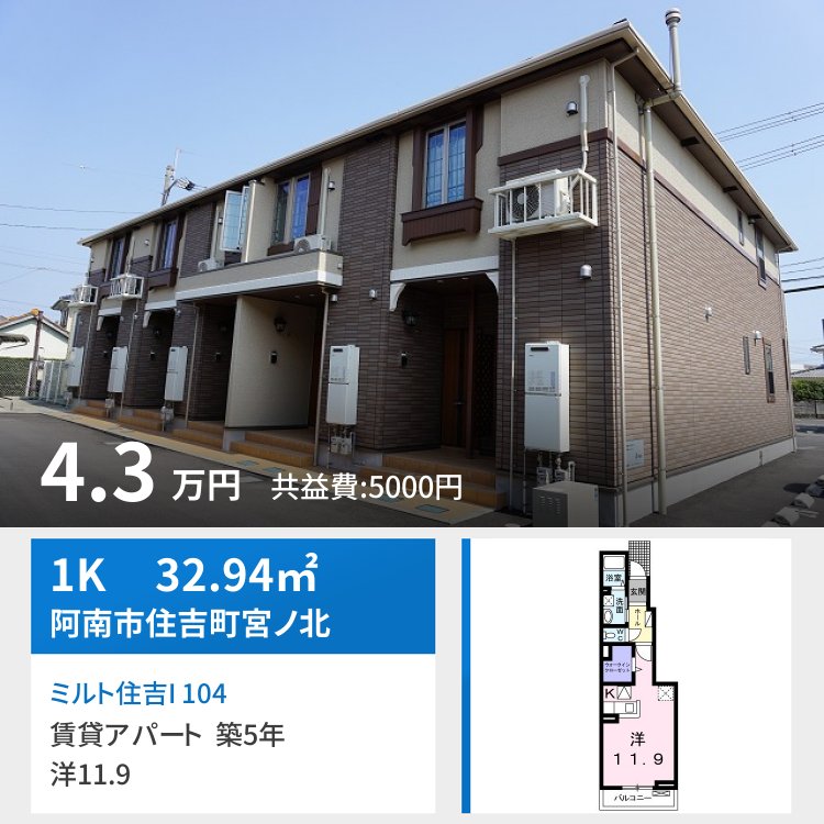 ミルト住吉I 104