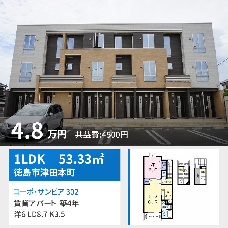 コーポ・サンピア 302