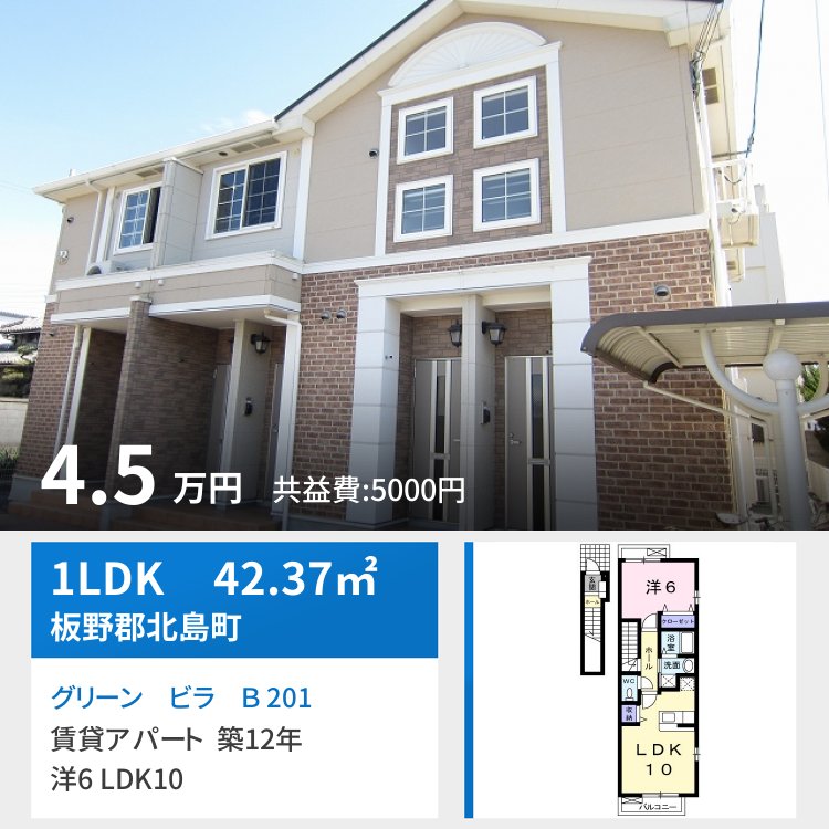 グリーン ビラ B 201