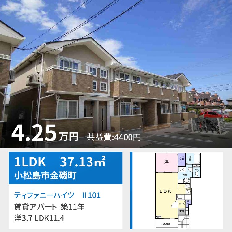 ティファニーハイツ II 101