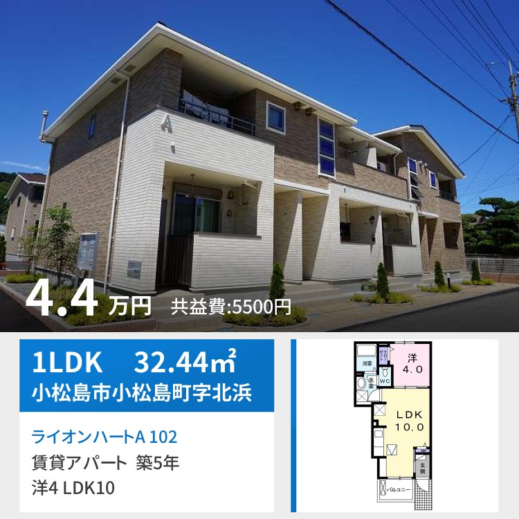 ライオンハートA 102