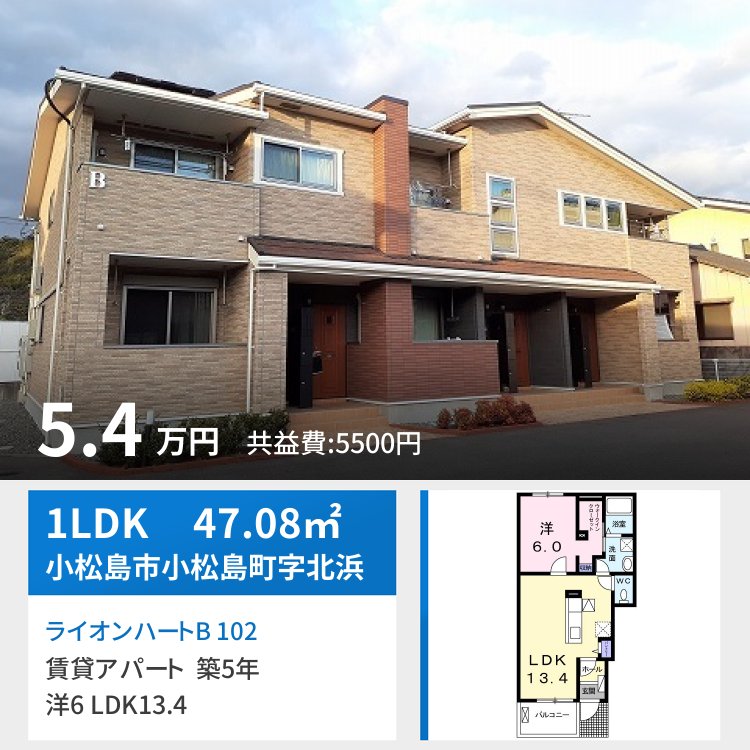 ライオンハートB 102