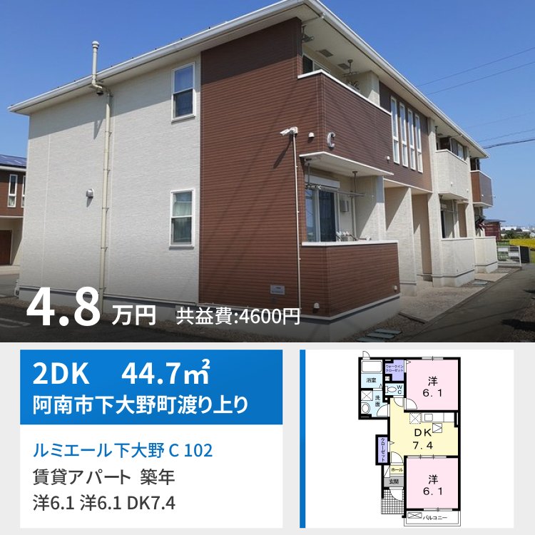 ルミエール下大野 C 102