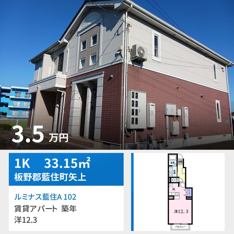 ルミナス藍住A 102