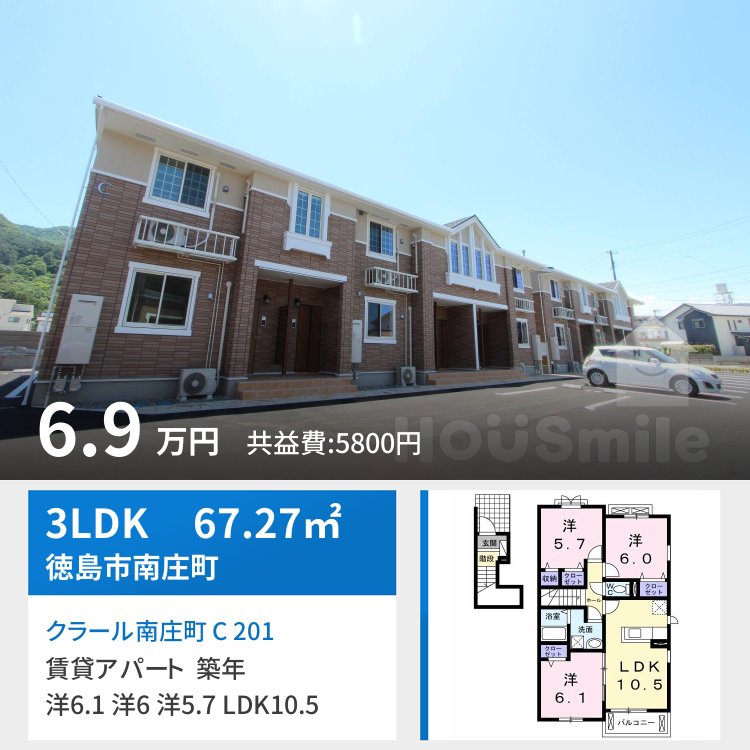 クラール南庄町 C 201