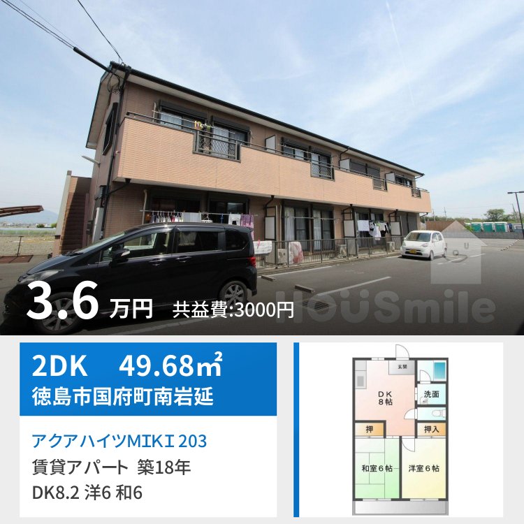 アクアハイツMIKI 203