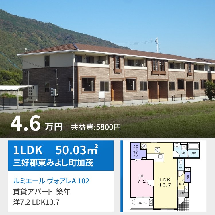 ルミエール ヴォアレA 102