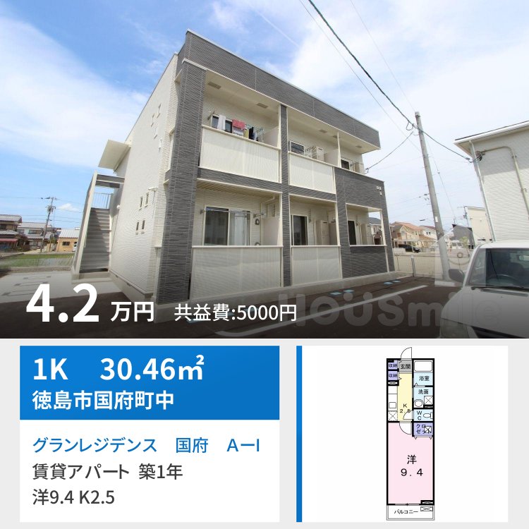 グランレジデンス 国府 AーI 202