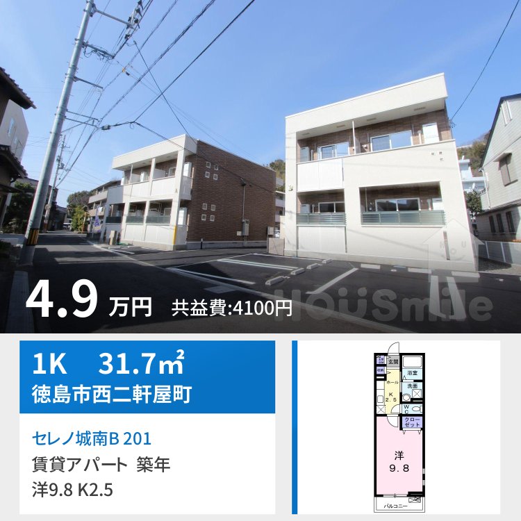 セレノ城南B 201