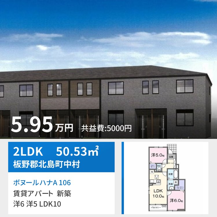 ボヌールハナA 106