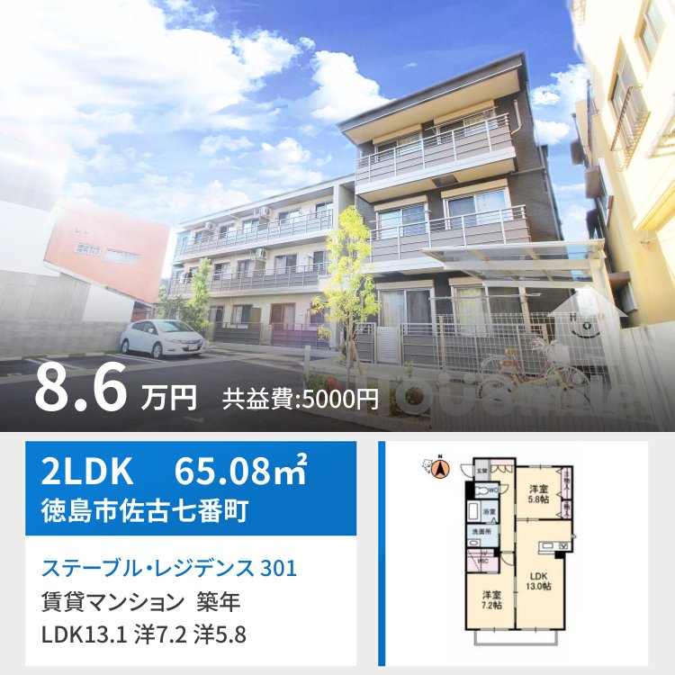 ステーブル・レジデンス 301