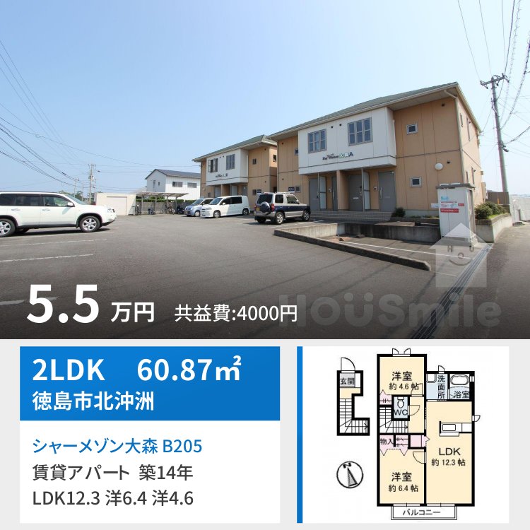 シャーメゾン大森 B棟 B205