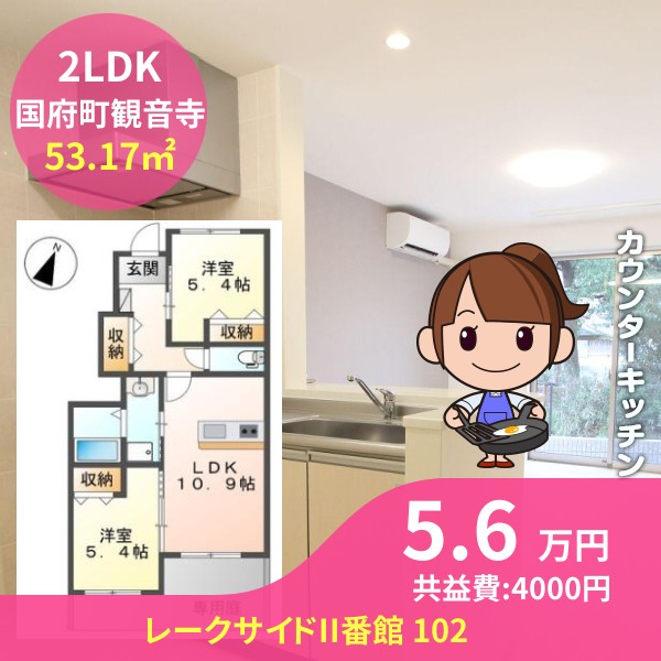 レークサイドII番館 102