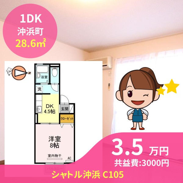 シャトル沖浜 C105