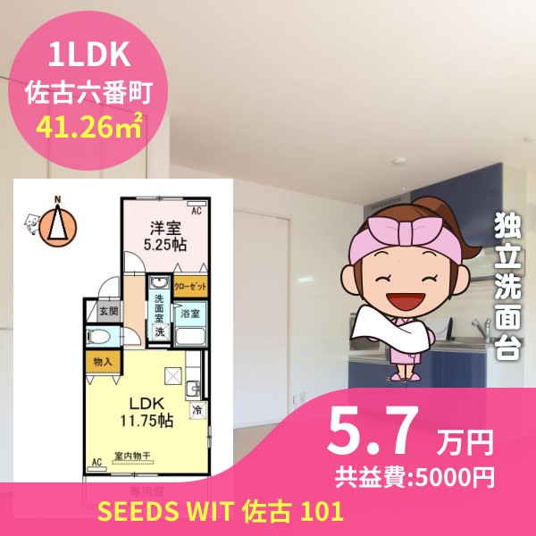 SEEDS WIT 佐古 101