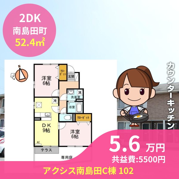 アクシス南島田C棟 102