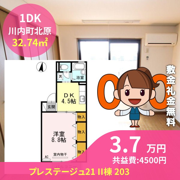 プレステージュ21 II棟 203