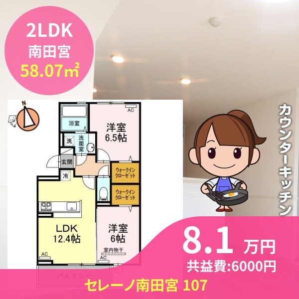 セレーノ南田宮 107