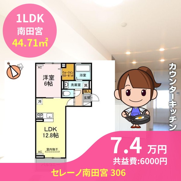 セレーノ南田宮 306