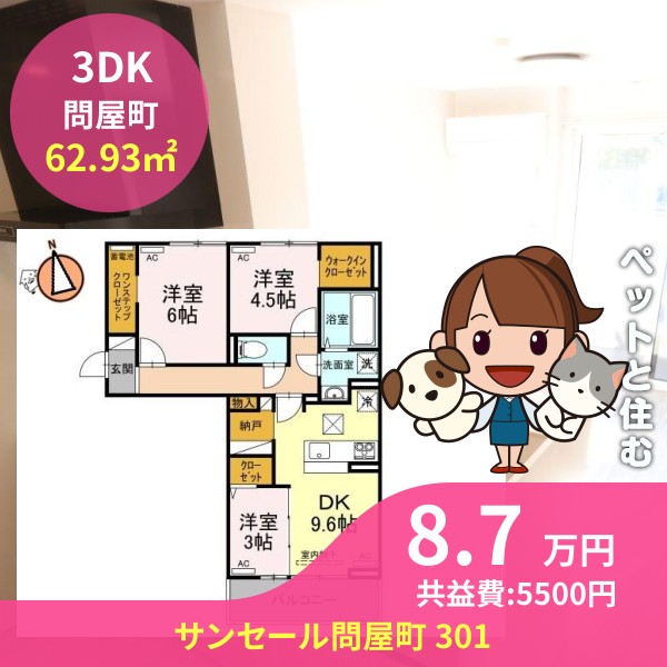 サンセール問屋町 301