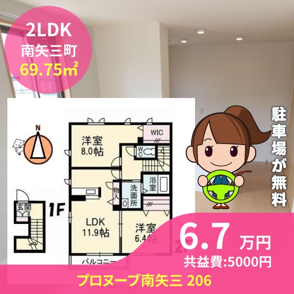 プロヌーブ南矢三 206