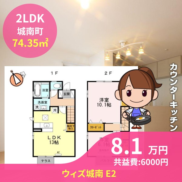 ウィズ城南 E2