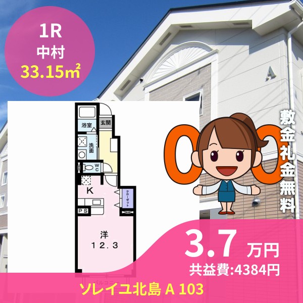 ソレイユ北島 A 103